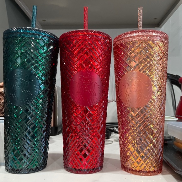 Starbucks Jeweled Tumblers - Picture 1 of 5